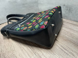 Faux Leather Ladies Crossbody Handbag, Gift for Wife, 11.5 Inches H, 11.75 Inches W, 3.75 Inches D