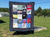 T-Shirt Memory Quilt: Keepsake Blanket from Loved Ones Clothing