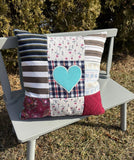 Keepsake Pillow, Customized Memory Pillow Made from Your Loved One's Clothing, Embroidered Name and Message Option