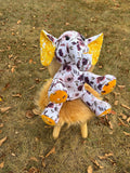 Keepsake Elephant made from Your Clothing, Memory Elephant with Embroidery Options, Memorial Animal for Remembrance