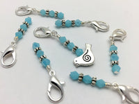 Removable Stitch Markers- Bird Stitch Marker Set- Knit and Crochet Markers- Gift- Progress Keepers |