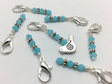 Removable Stitch Markers- Bird Stitch Marker Set- Knit and Crochet Markers- Gift- Progress Keepers |