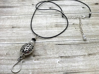 Portuguese Knitting Necklace - Yarn Holder - Gift for Knitters - Adjustable Necklace