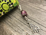 Giraffe Zipper Pull Charm | Purse Jewelry | Progress Keeper