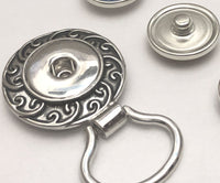 Magnetic Paisley Holder for Eyeglasses and ID Badges- 3 Interchangeable Designs