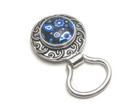 Magnetic Paisley Holder for Eyeglasses and ID Badges- 3 Interchangeable Designs