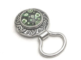 Magnetic Paisley Holder for Eyeglasses and ID Badges- 3 Interchangeable Designs