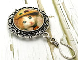 Magnetic Portuguese Knitting Pin,  Magnetic Brooch, Cat Knitting Pin