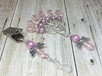 Angels Portuguese Knitting Set with Clip on Pin and Snag Free Stitch Markers