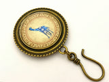 Giraffe Portuguese Knitting Pin, Gifts for Knitter, Magnetic Brooch