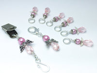 Angels Portuguese Knitting Set with Clip on Pin and Snag Free Stitch Markers