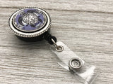 Magnetic Sea Turtle Retractable Badge Reel, Clip On or Magnetic ID Holder