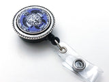 Magnetic Sea Turtle Retractable Badge Reel, Clip On or Magnetic ID Holder