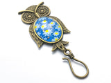 Magnetic Owl Badge Holder for Work ID, Gift for Teacher, Coworker
