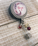 Magnetic Badge Reel for Your Work ID, Teacher Gift, Hope ID Holder