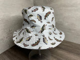 Reversible Bucket Hat for Fisherman, Men's Fishing Hat, Birthday Gift for Dad, Father's Day