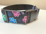 Cute Dog Collar for Your Pets, Pet Paw Print Dog Necklace, Puppy Accessories, Gift for New Pet Owner