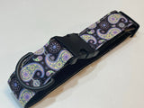 Purple Paisley Dog Collar for Your Pet, Dog Necklace, Fashion Collar, Puppy Accessories, Gift for New Pet Owner