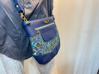 Adjustable Goldylocks Crossbody Purse for Women, Removable Strap, Water Resistant Lining, 6 Total Pockets, READY TO SHIP
