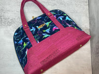Hummingbird Bowler Bag Purse for Women, Mother's Day Gift, READY TO SHIP