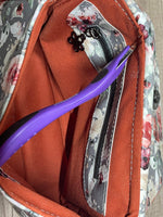 Eve Handbag, Floral Faux Leather Purse for Women, READY TO SHIP Mother's Day Gift