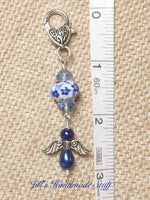 Angel Zipper Charm, Purse Accessory