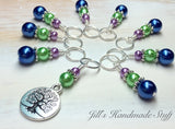 Tree of Life Stitch Marker Set for Knitting