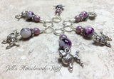 Poodle Stitch Markers for Knitting, Crochet Stitch Marker Option, Snag Free Dog Knitting Markers, Gifts for Knitters