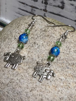 Sheep Earrings | French Hook Wire |Surgical Steel Earrings | Mother&#39;s Day Gifts |