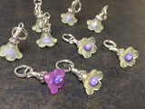 Flower Stitch Markers | Gift for Knitters