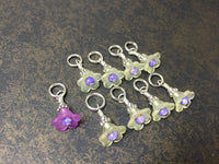 Flower Stitch Markers | Gift for Knitters