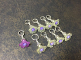 Flower Stitch Markers | Gift for Knitters